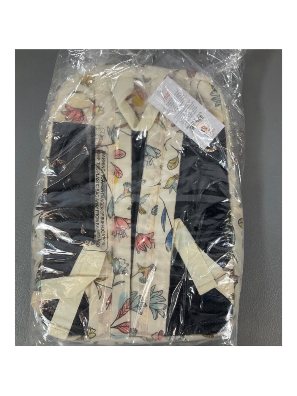 Lug Roadster Backpack NWT Hummingbird Floral - Picture 5 of 5